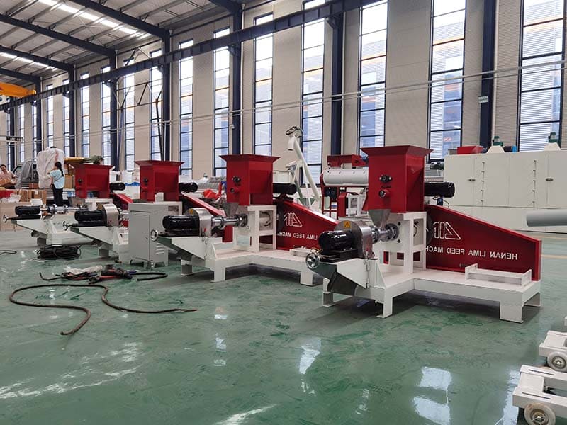 small cargill fish twin screw extruder machine in South 